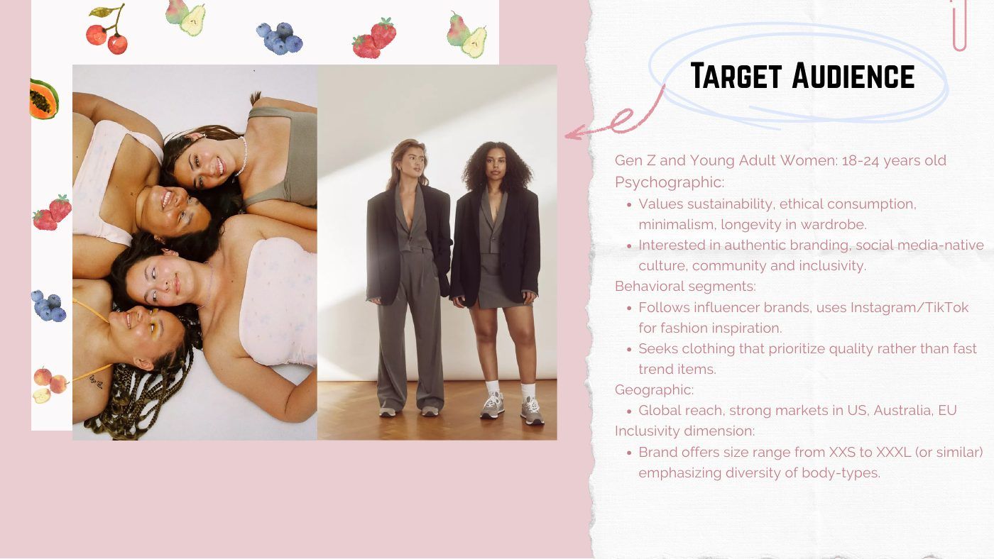 Djerf Avenue slide: Target audience