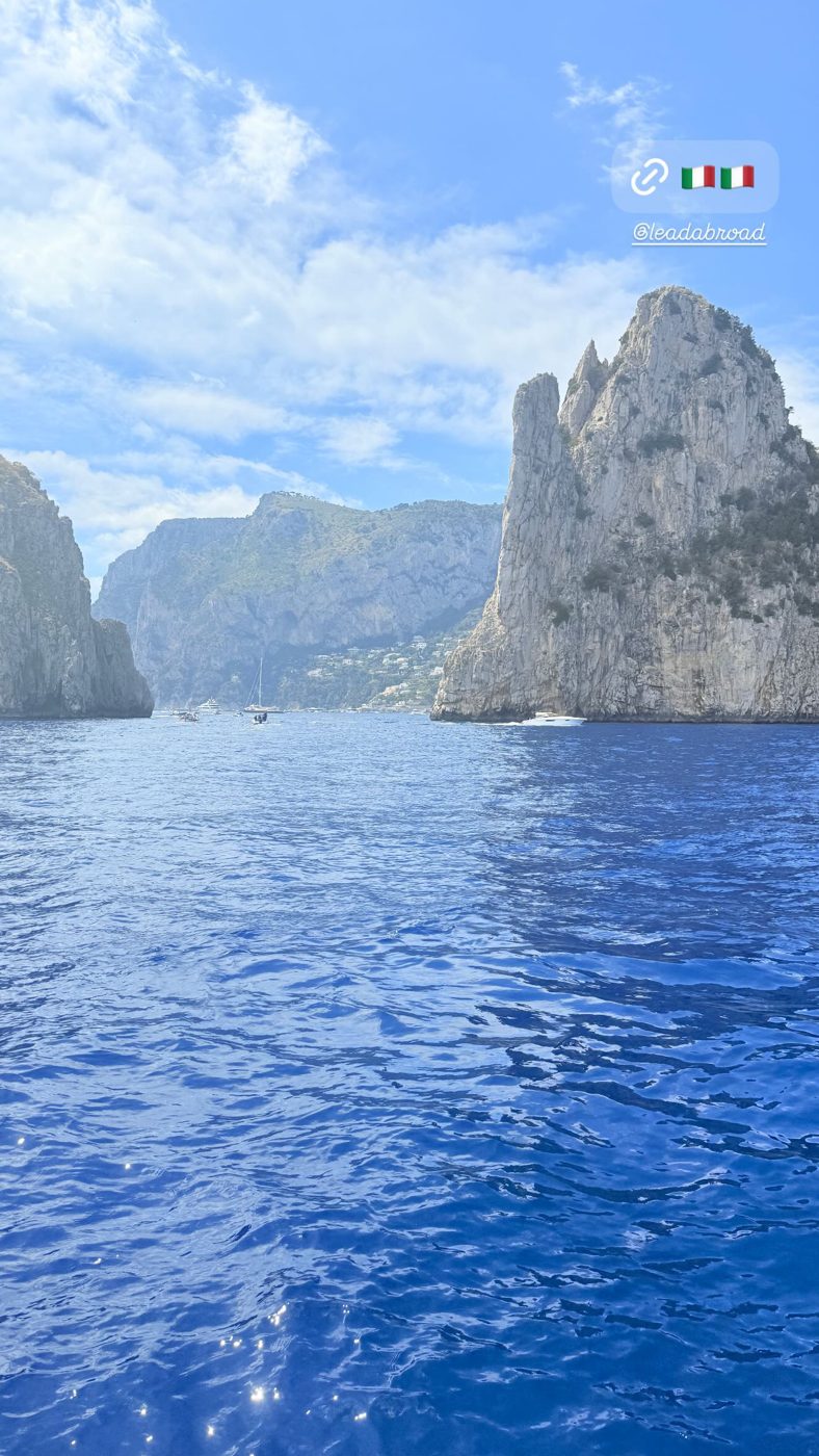 Capri, posted to LeadAbroad’s story